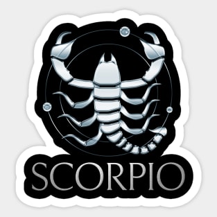 Scorpio Zodiac Sign Sticker